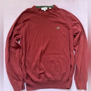 Lacoste Pullover Sweater Size M